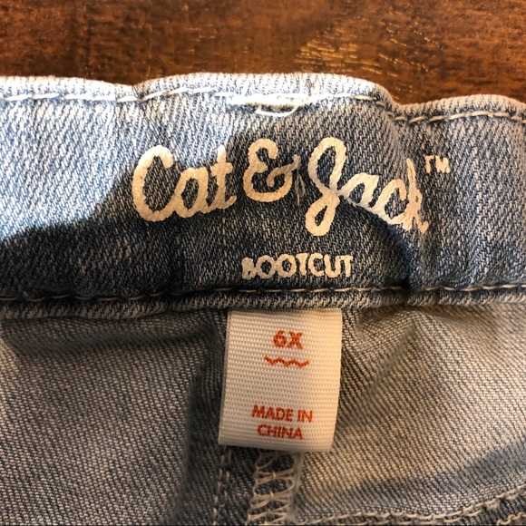 Cat & Jack Bootcut Girls 6X - Picture 7 of 10